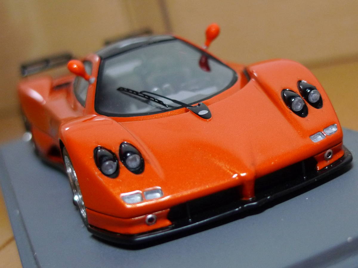 スパーク 1/43 パガーニ ゾンダ メタリックオレンジ S0196 等3点セット