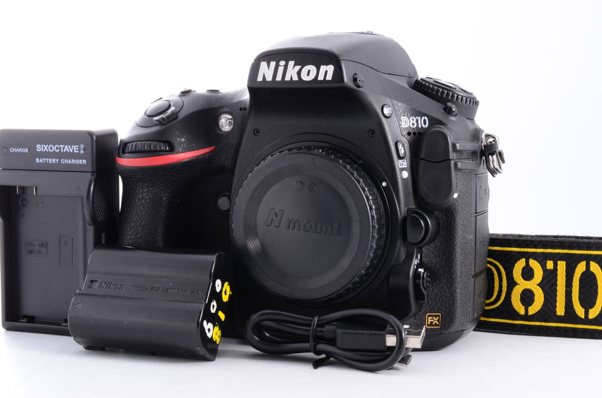 Nikon D810 ニコン デジタル一眼レフカメラ ボディ ショット数 13，655 