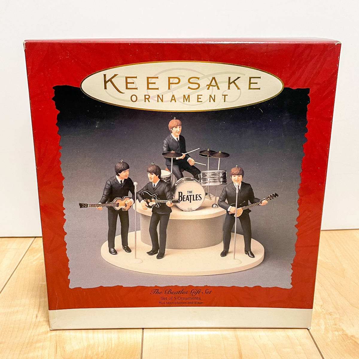 ☆新品未使用品☆箱も綺麗☆ビートルズ オーナメント BEATLES ステージ 