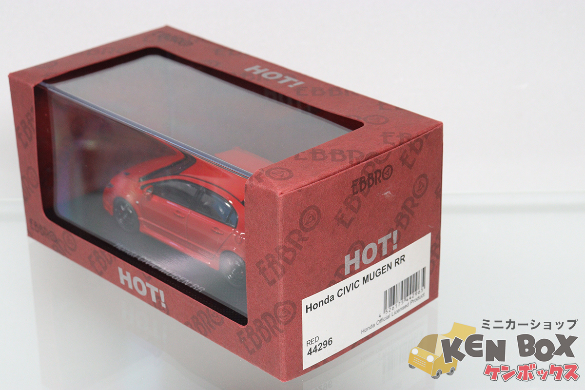 EBBRO エブロ 44296 HONDA ホンダ CIVIC シビック MUGEN 無限 RR 1/43