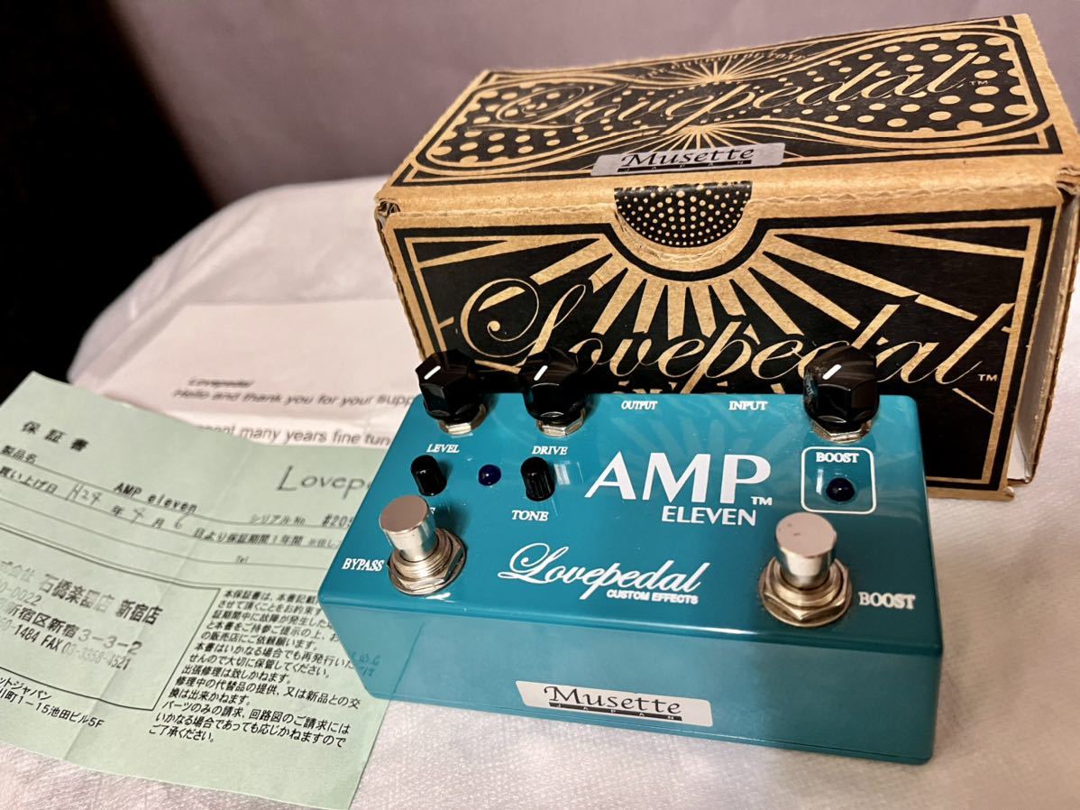 Lovepedal AMP ELEVEN オーバードライブ 【公式通販】
