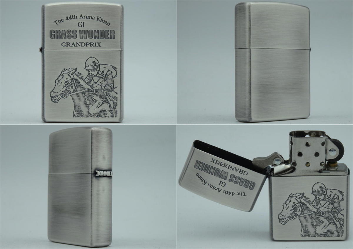 1円 良品 Zippo Zippo グラスワンダー 44回有馬記念 的場均 スペシャルウィークとの激闘 ウマ娘 火花発生 93 その他 売買されたオークション情報 Yahooの商品情報をアーカイブ公開 オークファン Aucfan Com