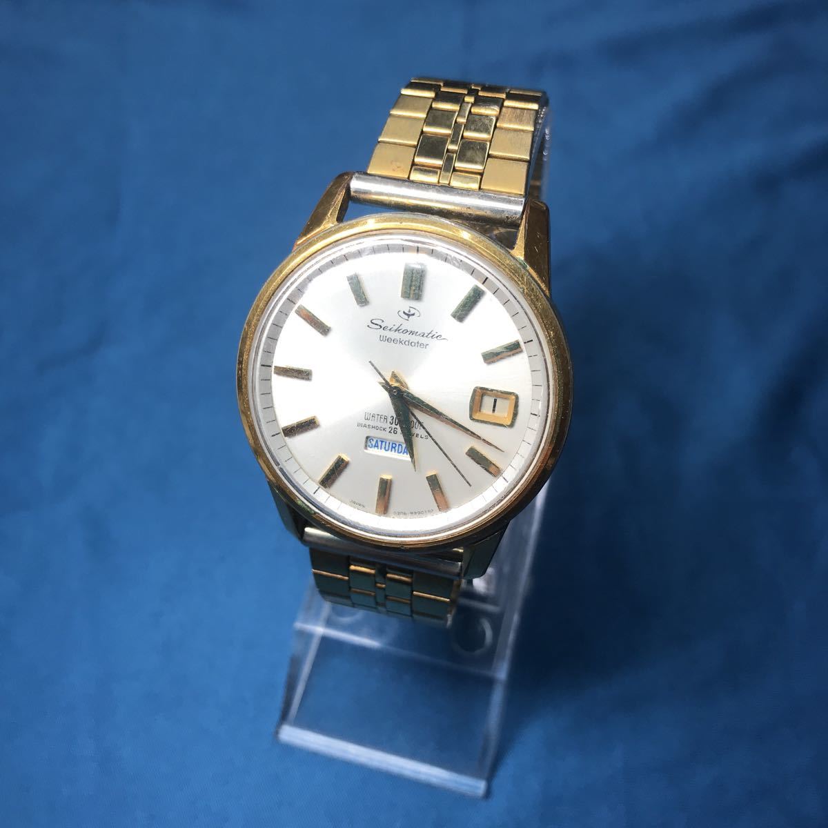 1円スタート】SEIKO Seikomatic Weekdater セイコー マチック ウィーク 