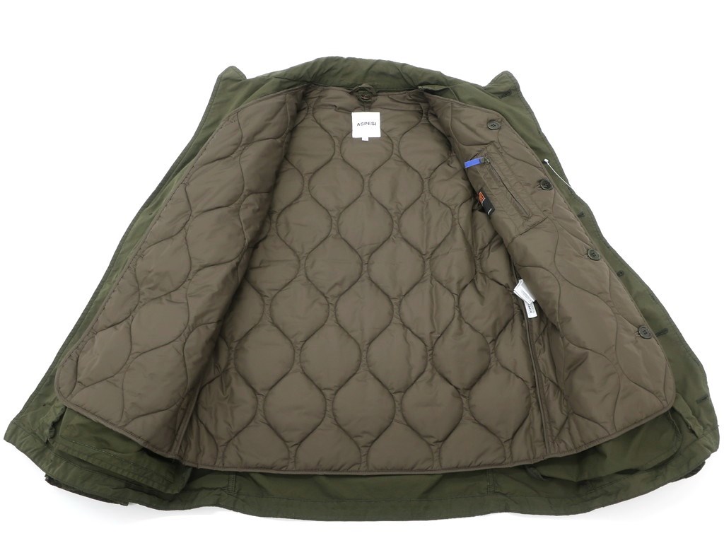 アスペジ ASPESI 中綿ライナー付 M-43型 ポリエステルナイロン 
