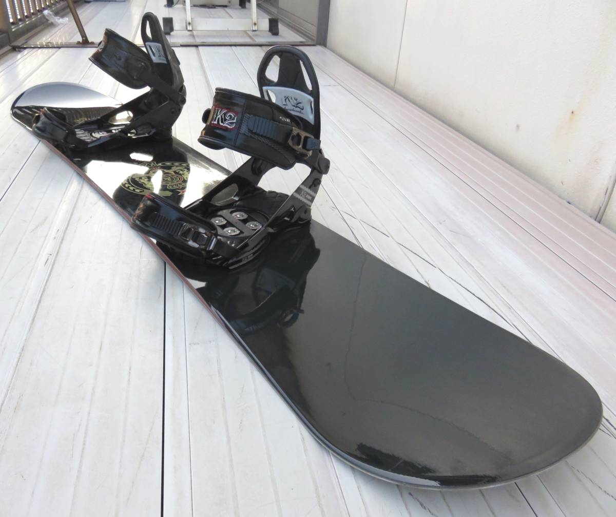 スノボー☆K2 FUSE ケーツー FUSE 158cm K2 バインディング付 綺麗