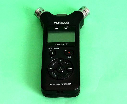 4GB】TASCAM DR-07MKⅡ リニアPCMレコーダー【風防付き】 【公式通販】