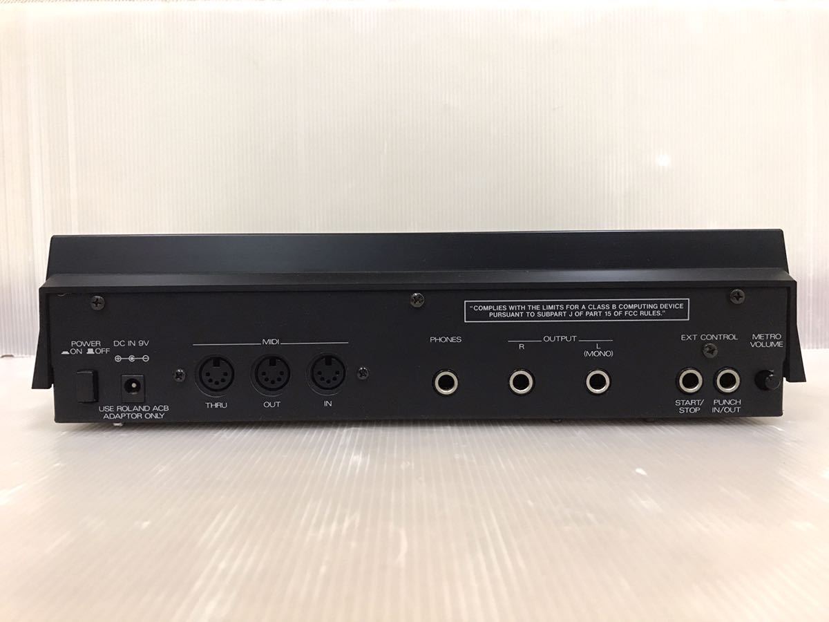 通電OK Roland MT-100 シーケンサー ローランド 音源モジュール 通電OK Roland MT-100 シーケンサー ローランド 音源モジュール
