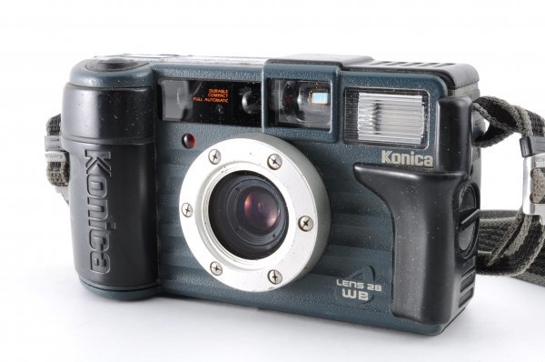 動確 Konica コニカ 現場監督 28 WB コンパクト フィルム カメラ
