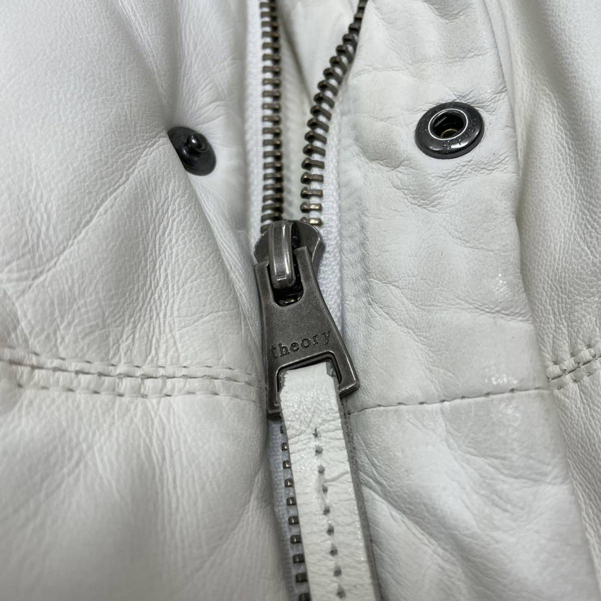 theory】希少カラー◎柔らかい手触り シープスキン (羊革) レザー