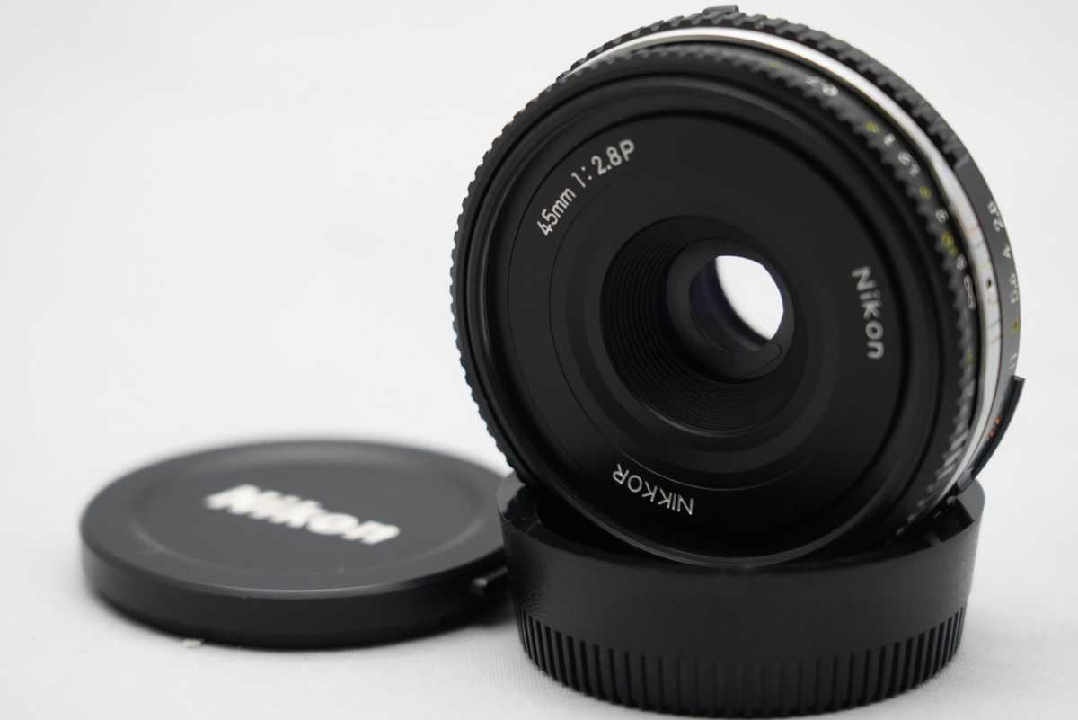 ☆大人気パンケーキレンズ☆ ニコン Ai-s F=1:2.8 45㎜ P NIKON Ai-s 