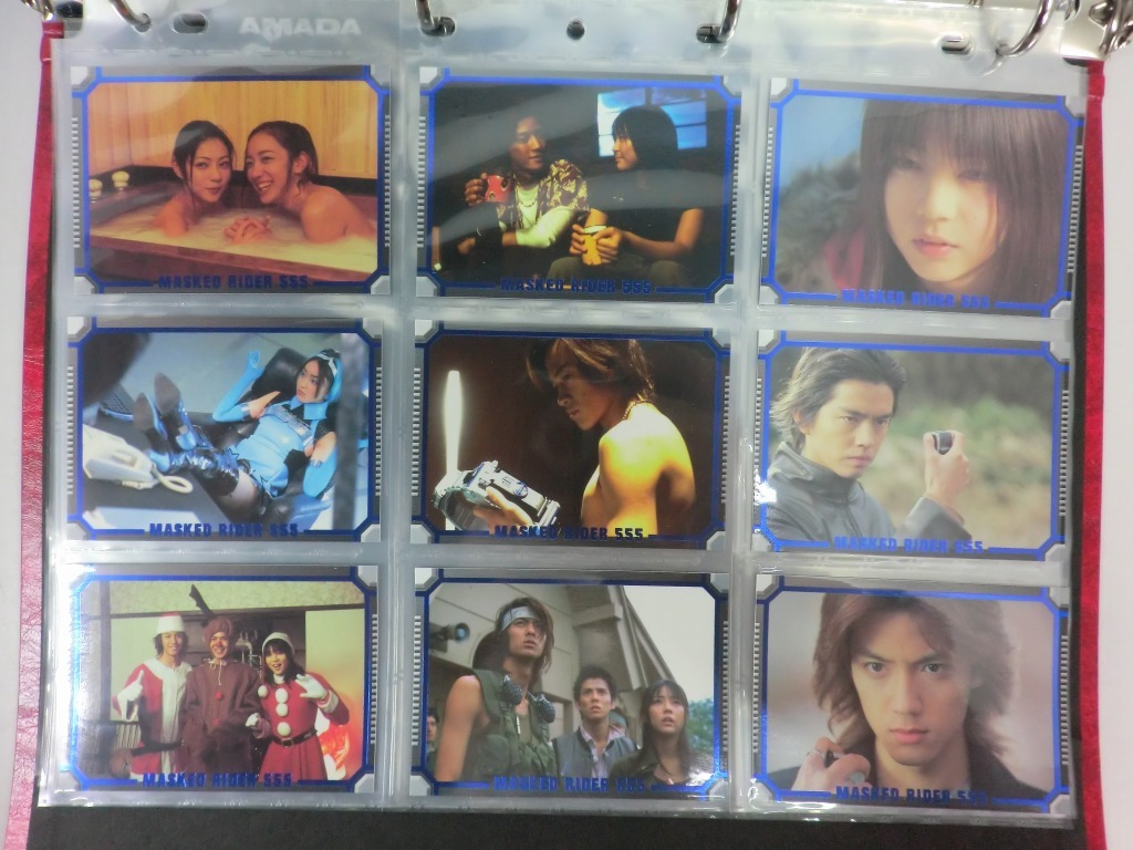 仮面ライダーファイズ DVDシリーズ カードホルダー カード全種