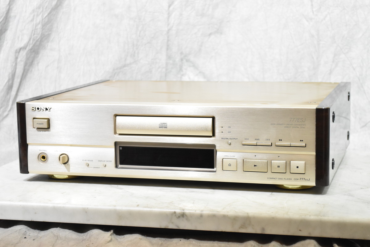 SONY ソニー CDプレイヤー CDP-777ESJ 【ジャンク品】 SONY CDP-777ESJ 