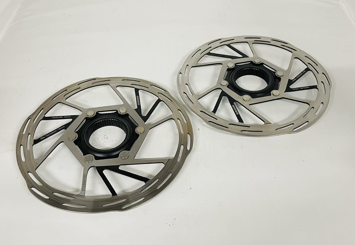 sram pacelineディスクローター 160mm 2枚セット センターロック