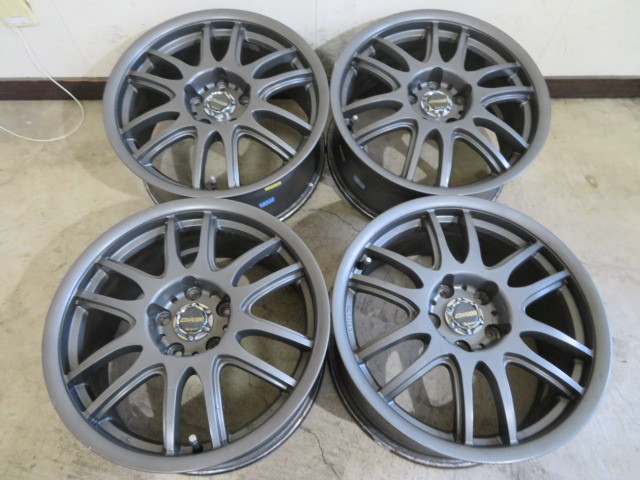 新品，低価 ボルザーノ BATTLA RACING 17&times;8J+48 PCD114.3&times;5穴 インプレッサ シビック アコード NCロードスター RX7 激安(社外品)｜売買されたオークション情報、yahooの商品情報をアーカイブ公開 - オークフ 5穴