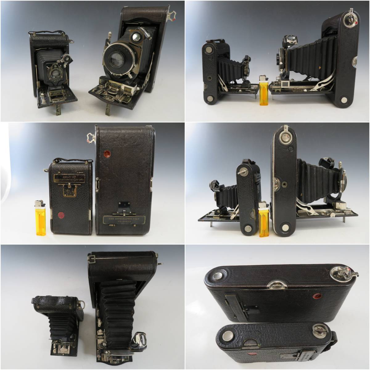 超希少☆当時物】KODAK コダック USA AUTOGRAPHIC FILM A-120 A-122 2台