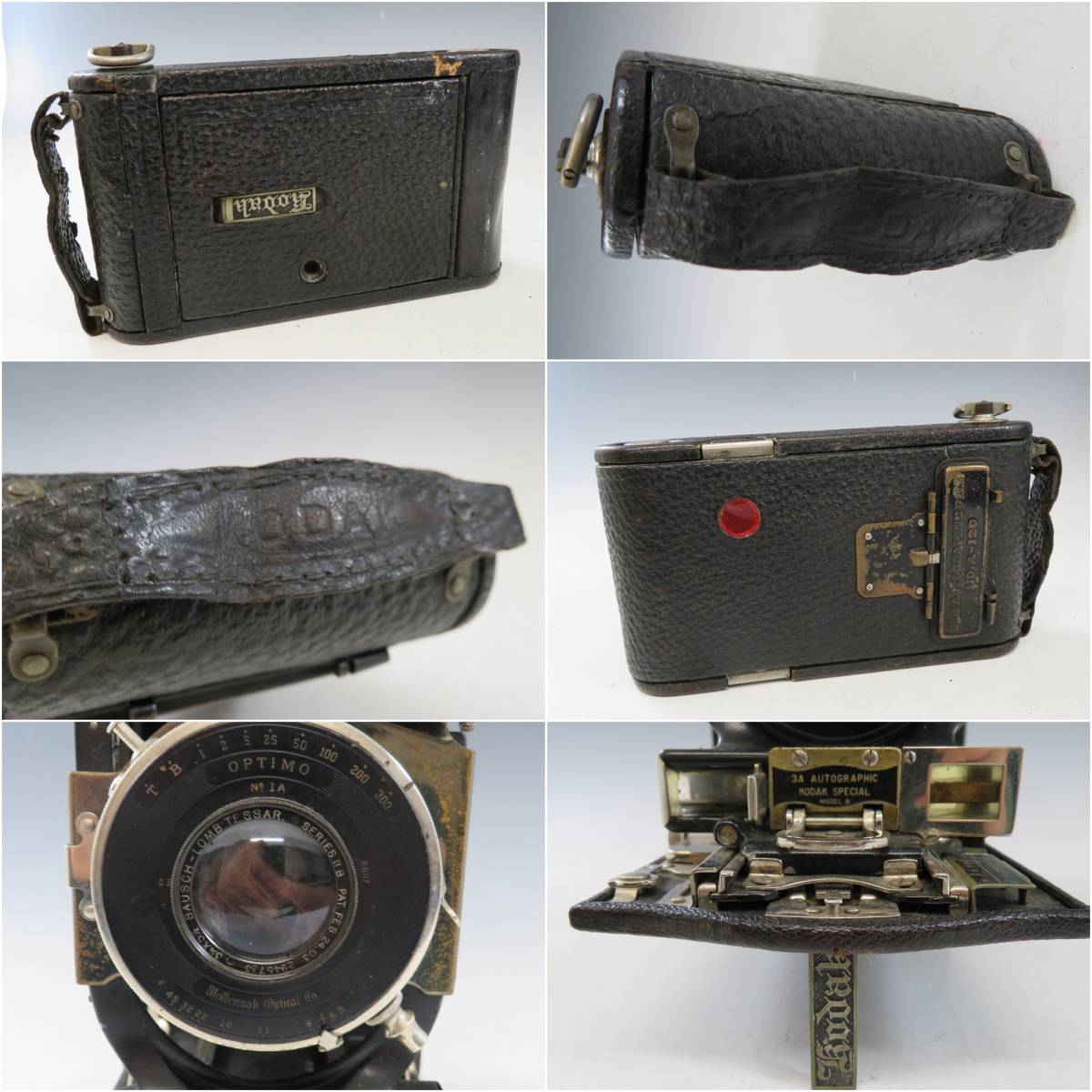 超希少☆当時物】KODAK コダック USA AUTOGRAPHIC FILM A-120 A-122 2台