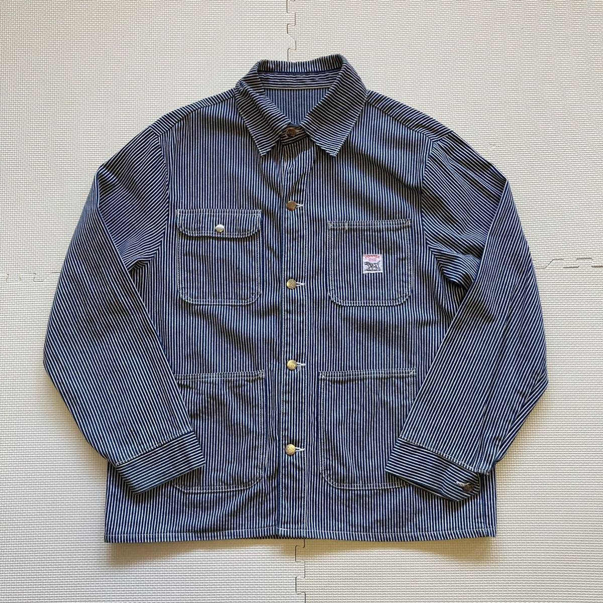 希少レア POINTER BRAND ヒッコリー カバーオール 90s USA製 POINTER