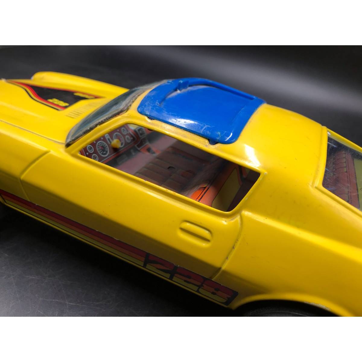 □0119-4 CAMARO Z-28 カマロ 昭和 レトロ ブリキ 野村トーイ ジャンク