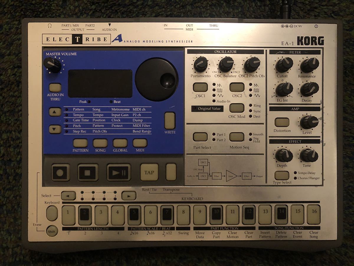 KORG ELECTRIBE アナログシンセサイザー EA-1(コルグ)｜売買された 