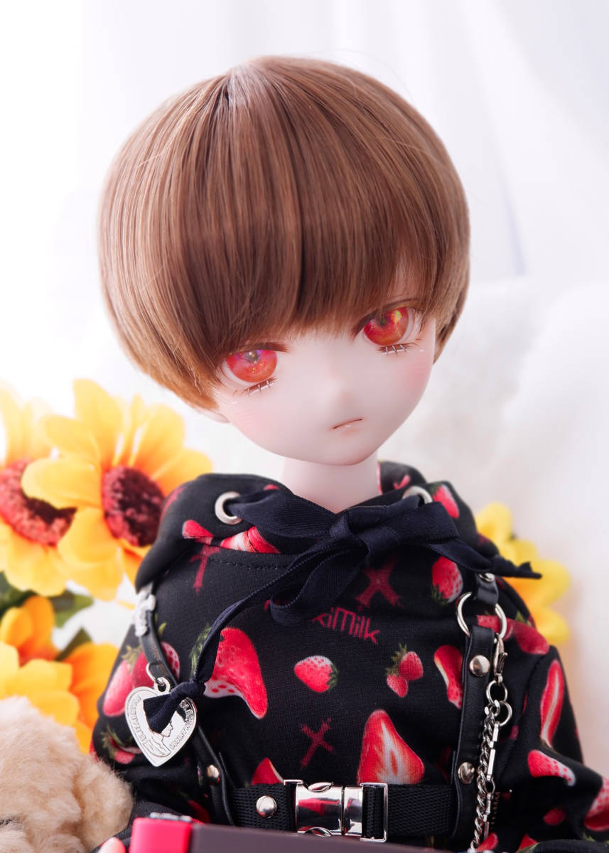 ひめ丸本舗* DDH-10 SW肌 カスタムヘッド(ソフビ盛り)＋自作アイ＋舌 