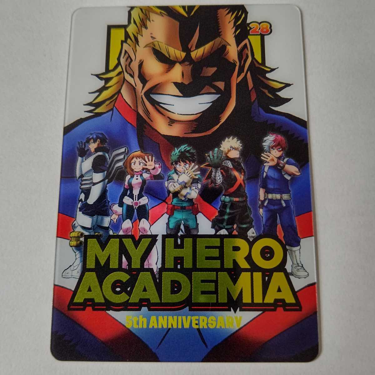 僕らのヒーローアカデミア メタルカードコレクション2 5th Anniversary 28 オールマイト 緑谷出久 爆豪勝己 麗日お茶子 飯田天哉 轟焦凍 その他 売買されたオークション情報 Yahooの商品情報をアーカイブ公開 オークファン Aucfan Com