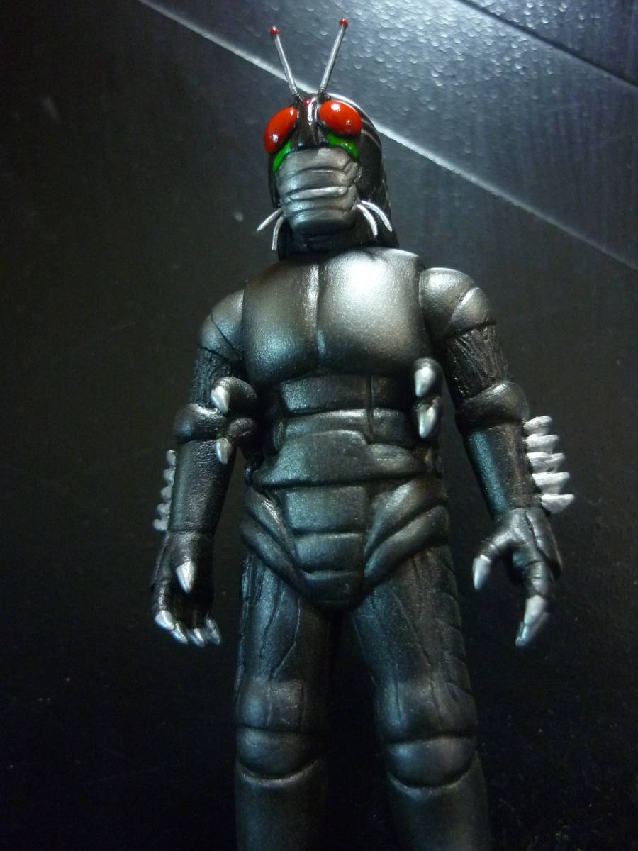 Hg C O R E 仮面ライダーblack メタルブラック Ver 原作漫画版 改造 リペイント 完成品 仮面ライダーblack 売買されたオークション情報 Yahooの商品情報をアーカイブ公開 オークファン Aucfan Com