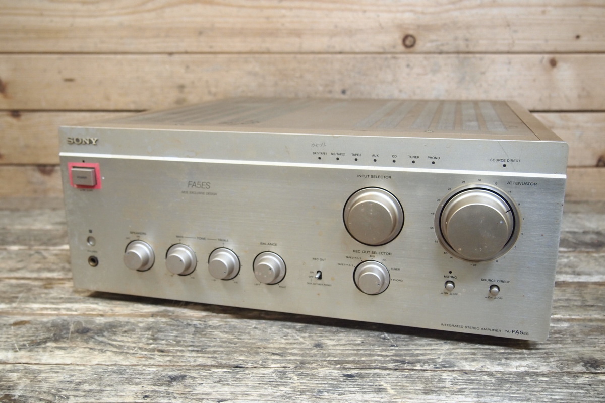 □SONY ソニー TA-FA5ES プリメインアンプ SONY TA-FA5ES プリメイン