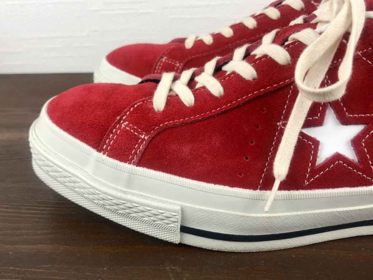 希少 日本製 美品 CONVERSE ONE STAR J コンバース ワンスター  