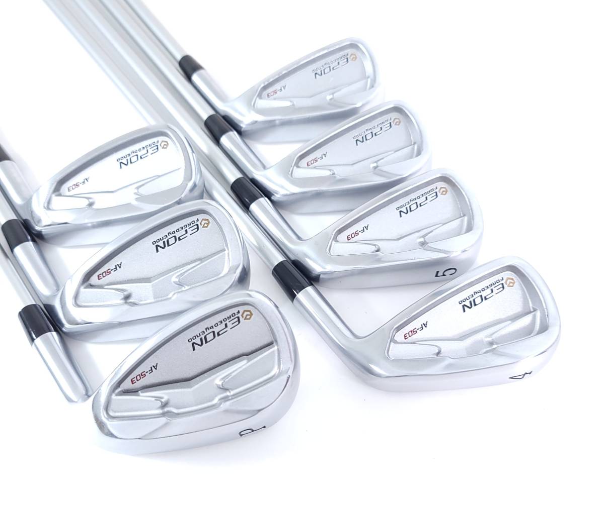 キレイ！ EPON AF 503 FORGED 7本セット フジクラ MCI 100 S 装着 