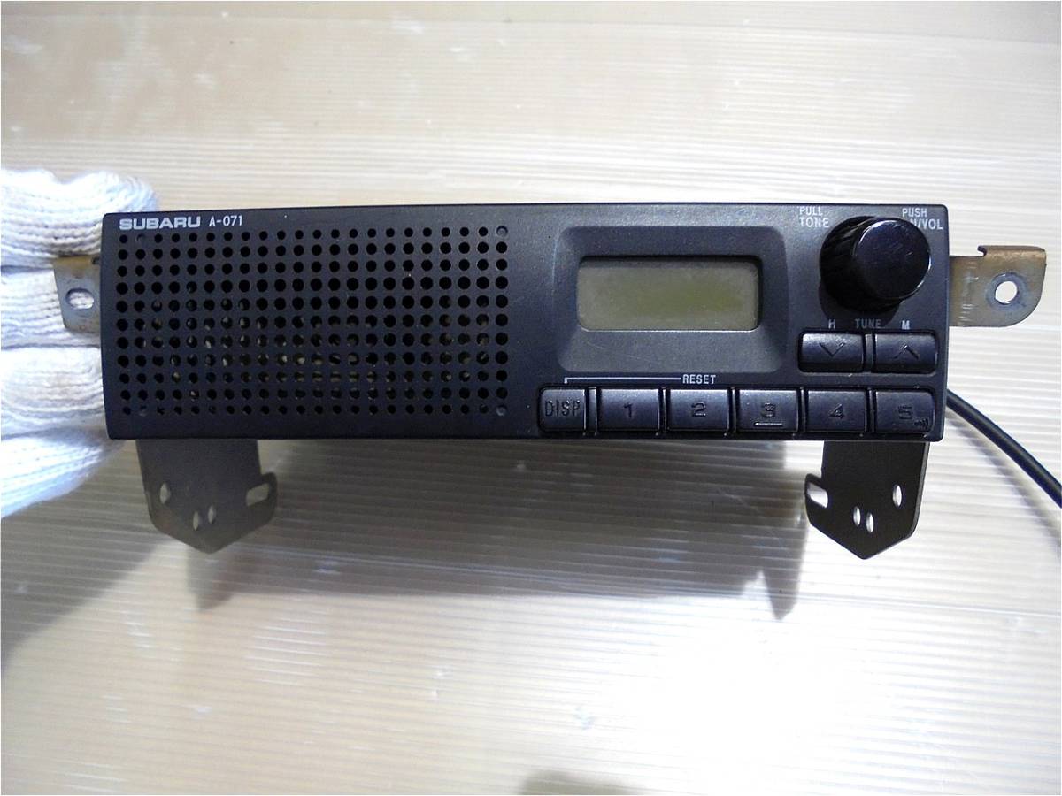 格安，送料無料 15598 サンバー TV1 純正 ラジオ 19年(スバル用)｜売買されたオークション情報、yahooの商品情報をアーカイブ公開 - オークファン スバル用