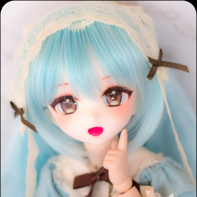 らんだる】imomodoll Miko 褐色 付き カスタムヘッド MDD対応