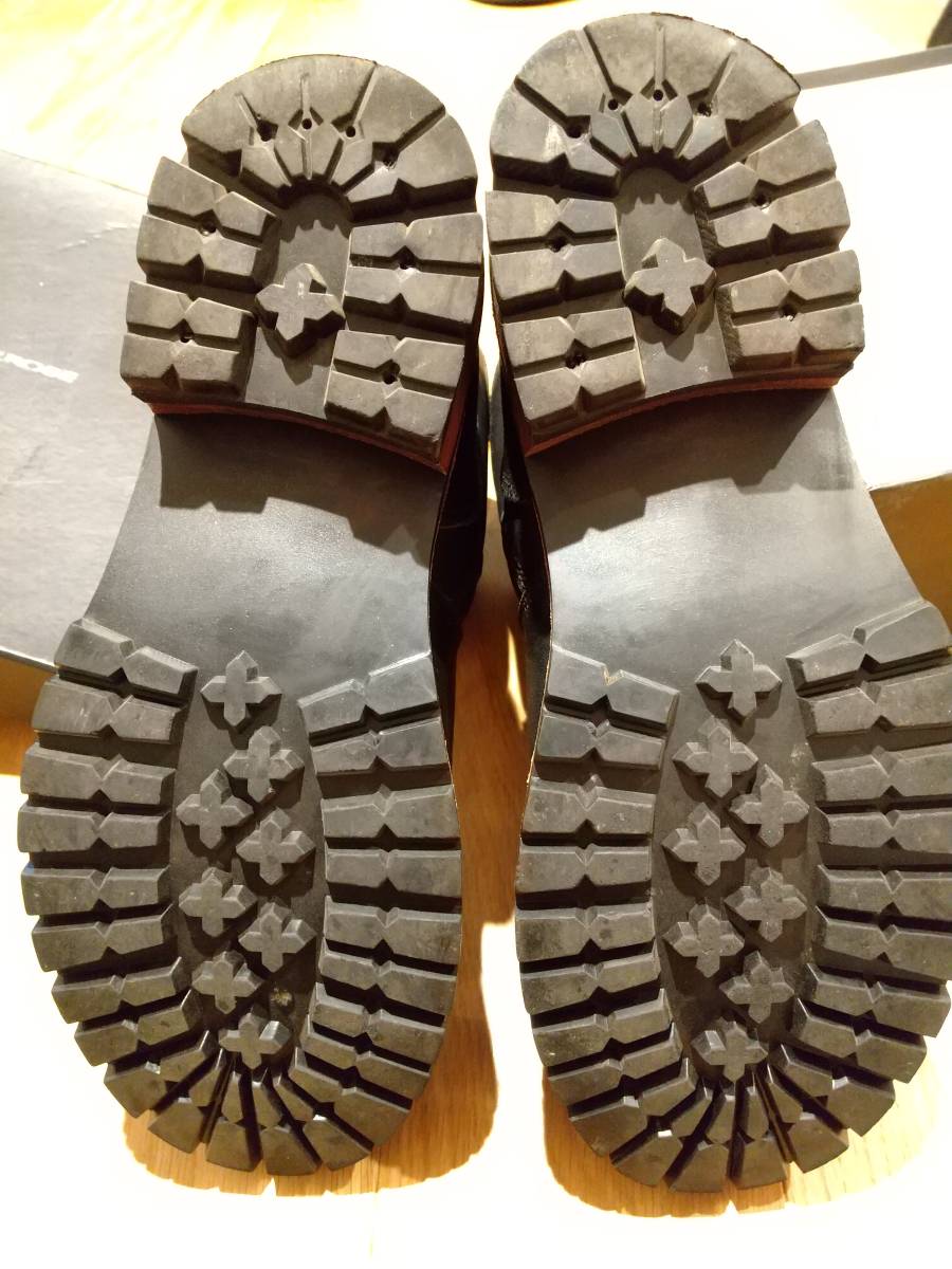 【送料無料】ジャックローズ (JACK ROSE) エンジニアブーツ ブラック SIZE41(25.5cm) JACKROSE JACK ジャックローズ ヴィンテージファッション エンジニアブーツ&frasl;ジャックローズ&frasl;M JACKROSE（ジャックローズ）の「オイルレザーエンジニアブーツ