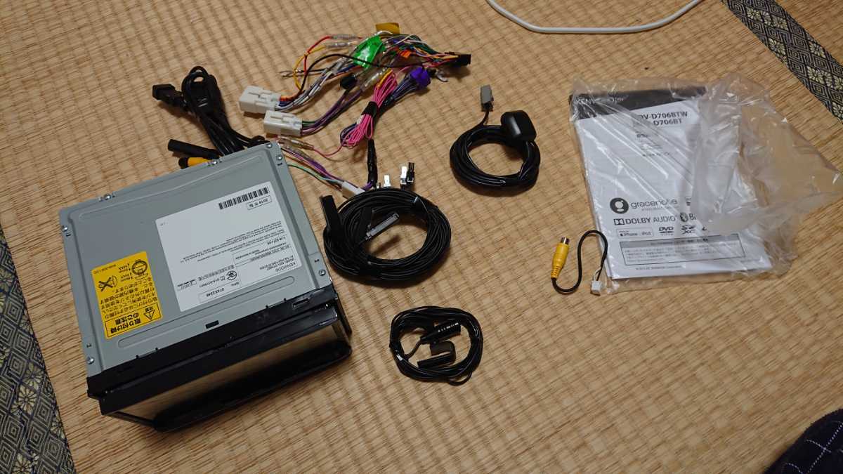 KENWOOD MDV-D706BT カーナビ Bluetoothユニット )) 【公式通販】