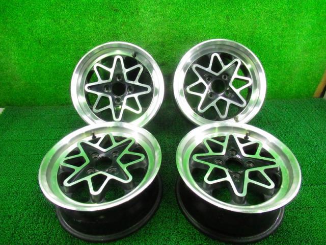 ESTRELLA エストレラ 14×6J +42 PCD100 4穴 アルミホイール 4本セット 