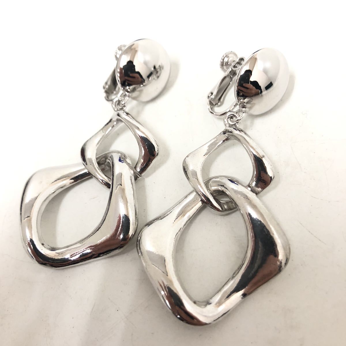 ☆YSL ネックレス＋イヤリングセット①☆イヴサンローラン シルバー  