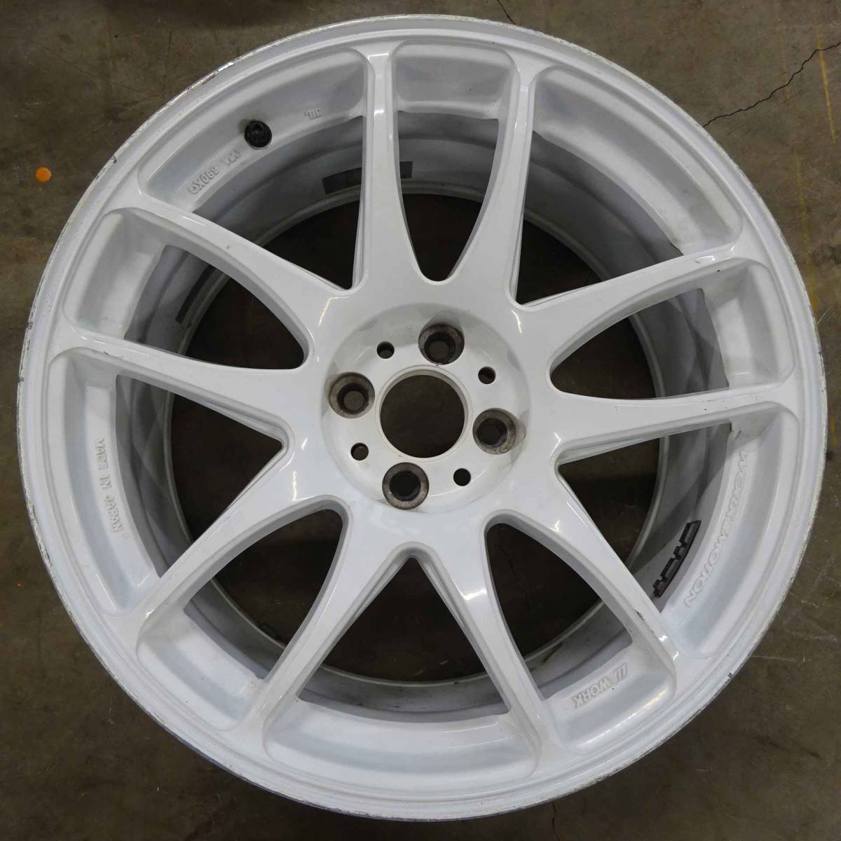 □4本SET□NO,X4515□会社宛 送料無料□17×9J□WORK ワーク 