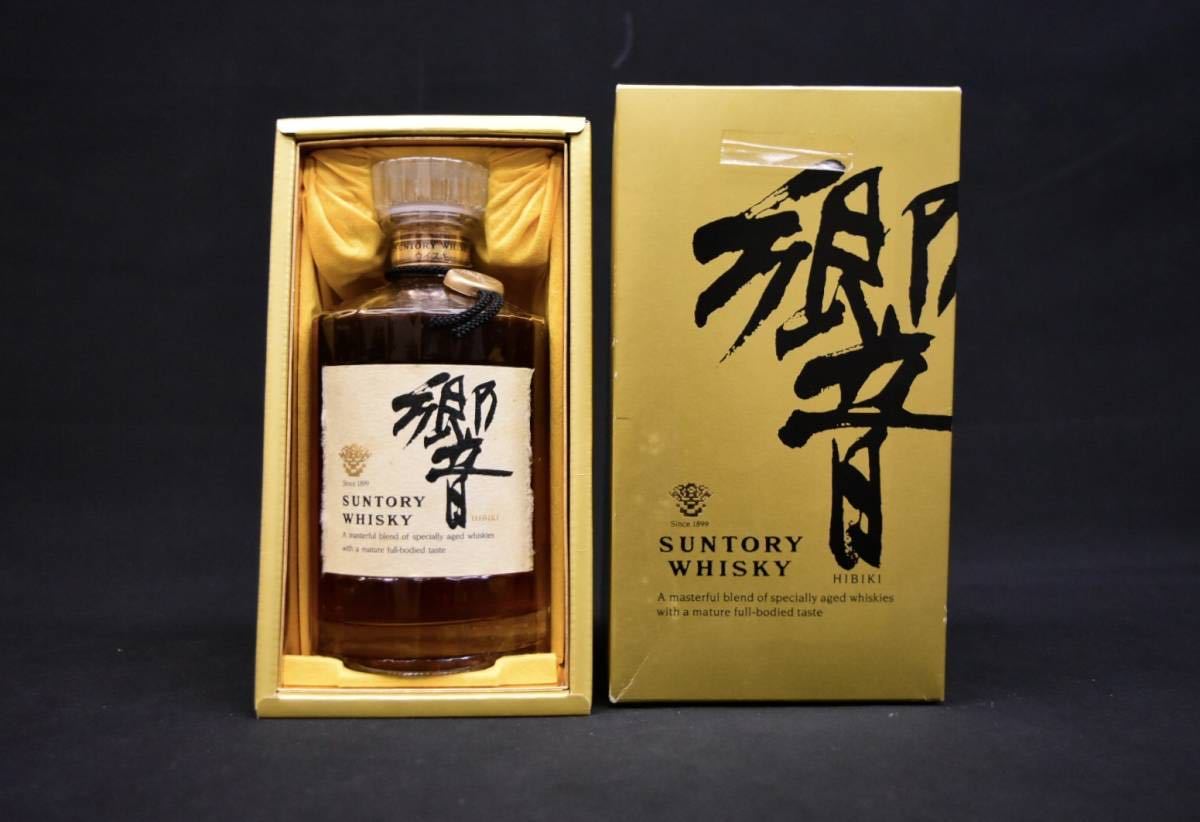 大文字＞響 サントリーウイスキー 700ml 古酒 共箱 未開栓 裏黒