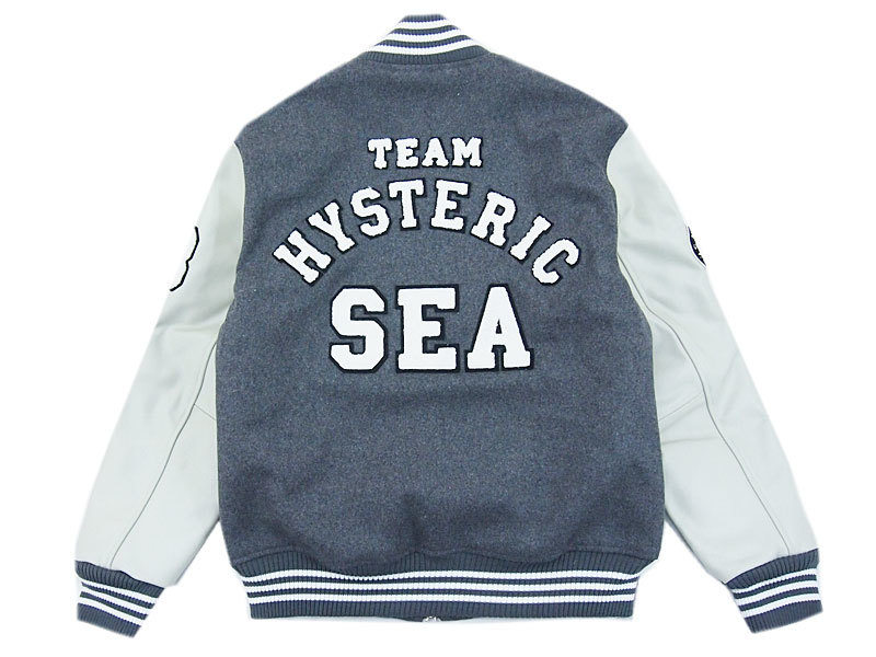 新品 M WIND AND SEA HYSTERIC GLAMOUR WDS 3rd STADIUM JUMPER