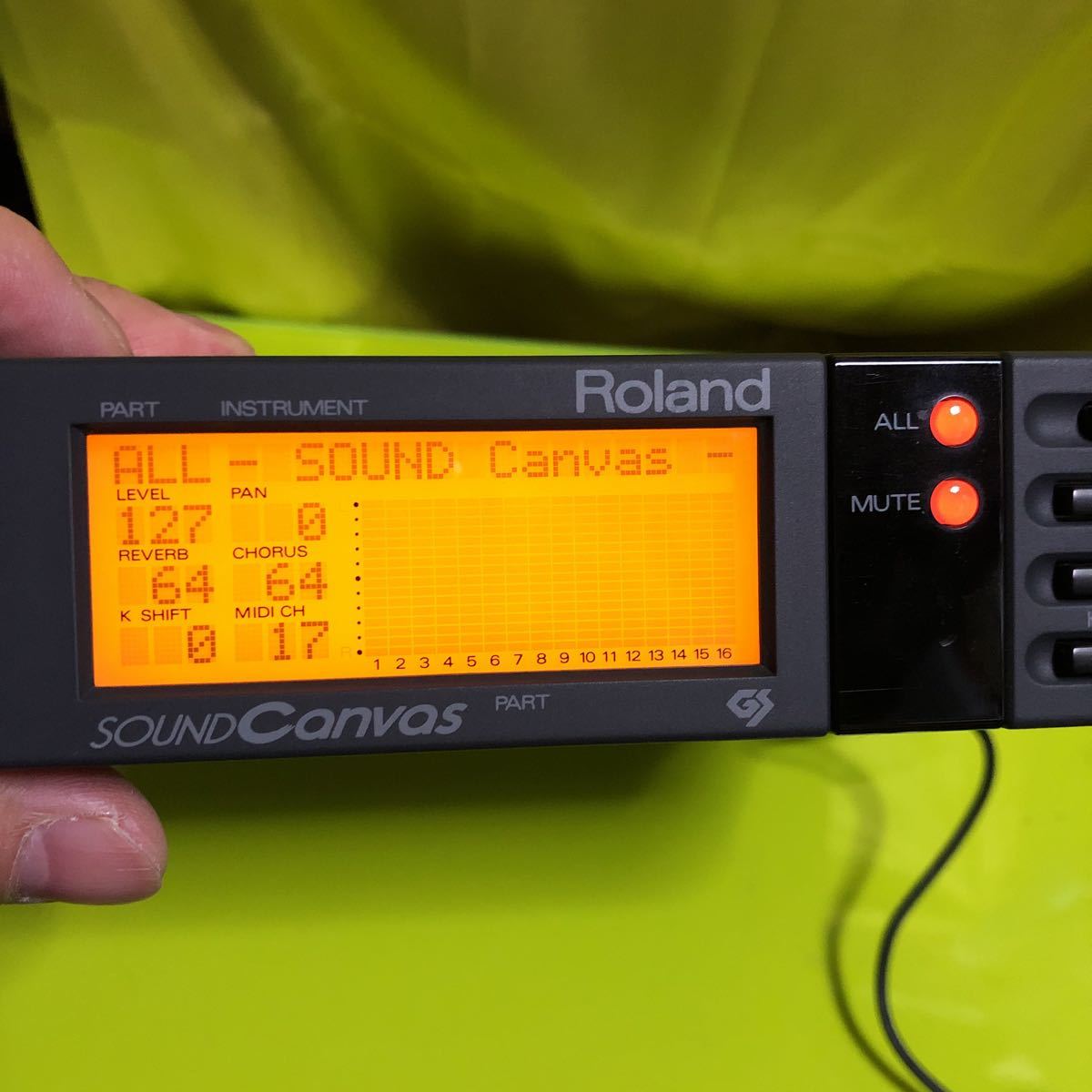 限定SALE，セール Roland/ローランド SOUND Canvas SC-55 音源モジュール 本体のみ 通電OK ジャンク扱い MIDI(音源モジュール)｜売買されたオークション情報、yahooの商品情報をアーカイブ公開 - オークファン 音源モジュール