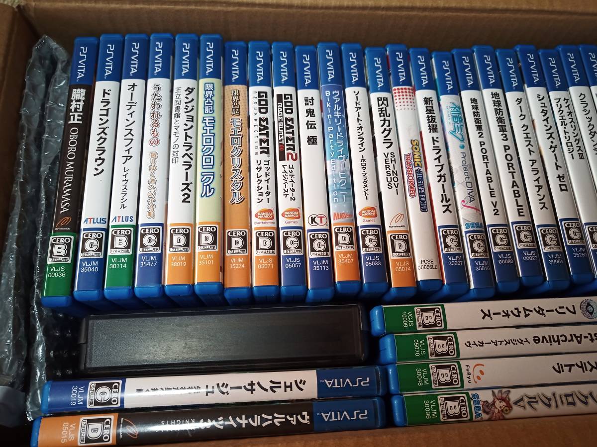 PS VITA ソフト まとめ 45本 セット おまけ付き オーディンスフィア/朧 