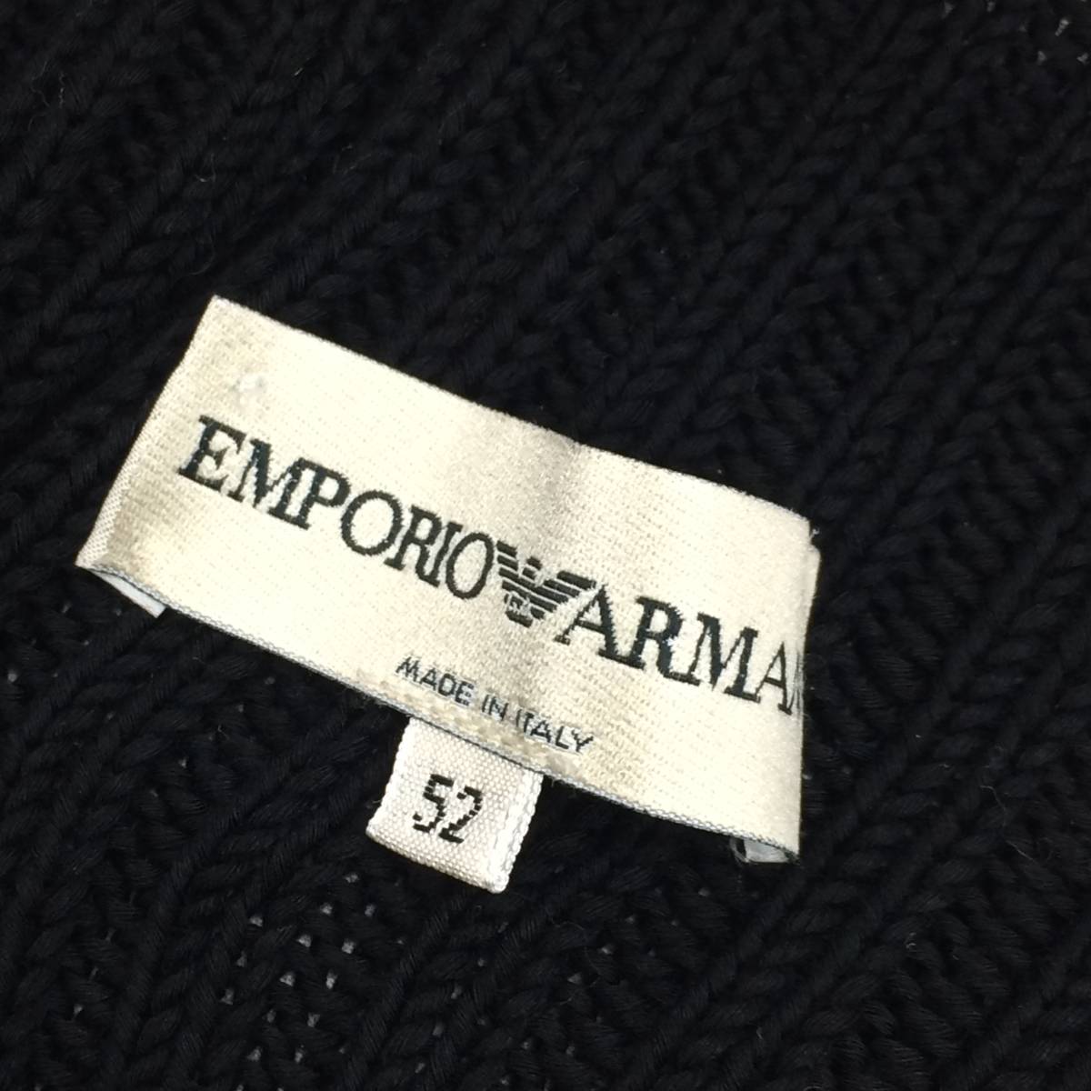 EMPORIO ARMANI/エンポリオ アルマーニ】厚手オールコットン 
