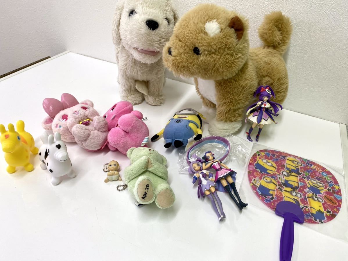 901他 おもちゃまとめ 80サイズ 犬 ぬいぐるみ プリキュア ジュエルペット ミニオンズガチャピン クマ 他フィギュア ソード マジカル コミック アニメ 売買されたオークション情報 Yahooの商品情報をアーカイブ公開 オークファン Aucfan Com