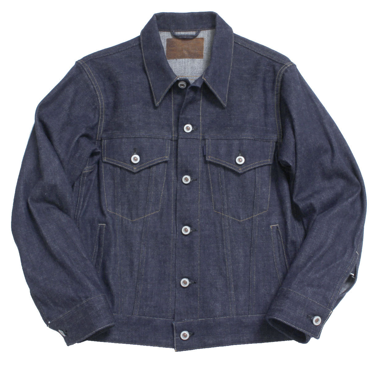 OLDJOE FRENCH COLLAR JEAN JACKET INDIGO RAW デニムジャケット 