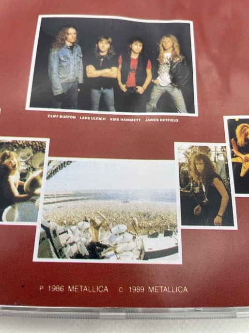 直筆サイン METALLICA メタリカ CD 署名｜サイン