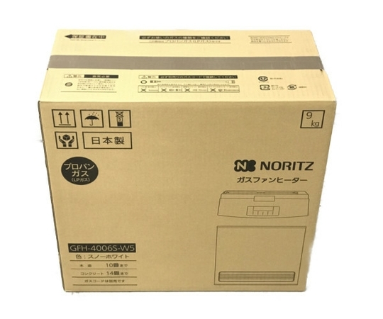 NORITZ ガスファンヒーター GFH-4006S-W5 LPガス用 正規販売 NORITZ GFH-4006S-W5 ガスファンヒーター LPガス用 ノーリツ