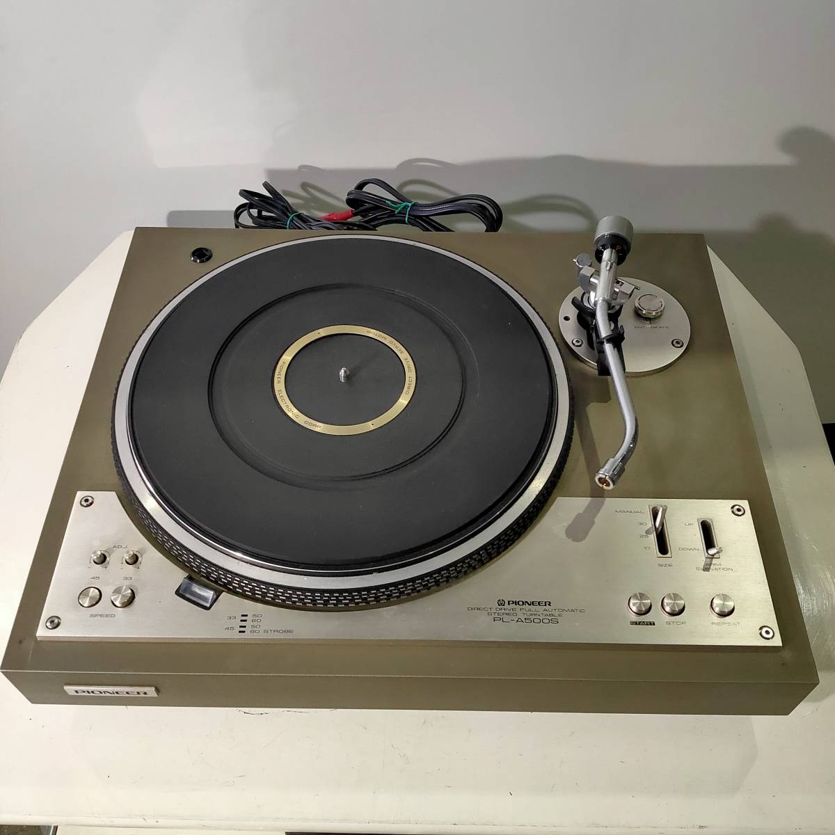 パイオニア ターンテーブル レコードプレーヤー PL-A500S PL-A500