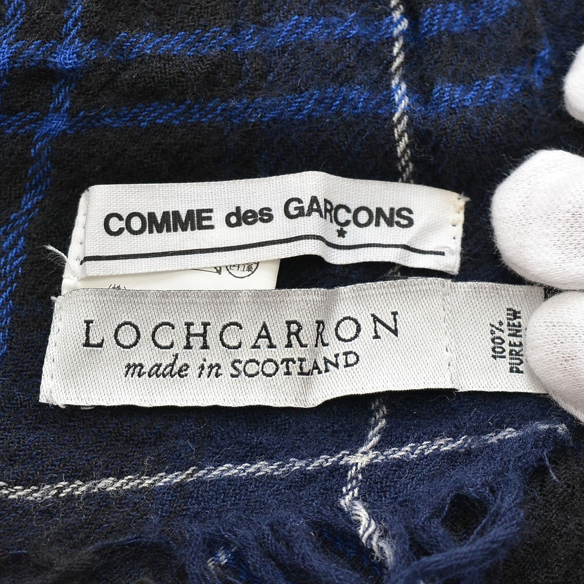 ◇421253 COMME des GARCONS × LOCHCARRON コムデギャルソン