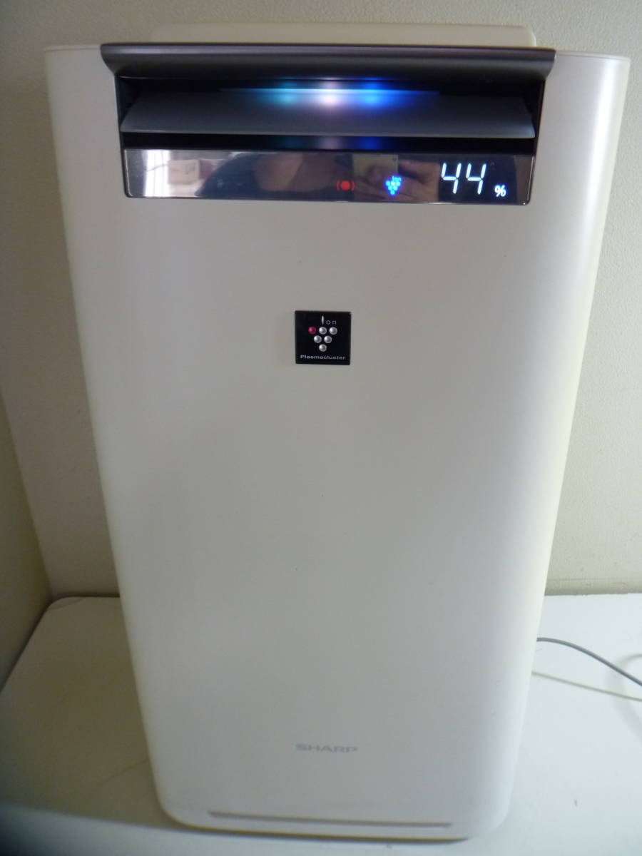 SHARP 加湿空気清浄機 プラズマクラスター搭載 ホワイト　KI-HS50-W