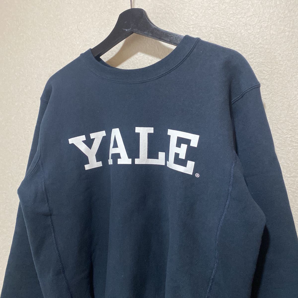 試着のみ】Champion チャンピオン 赤タグ USA製 YALE リバースウィーブ 