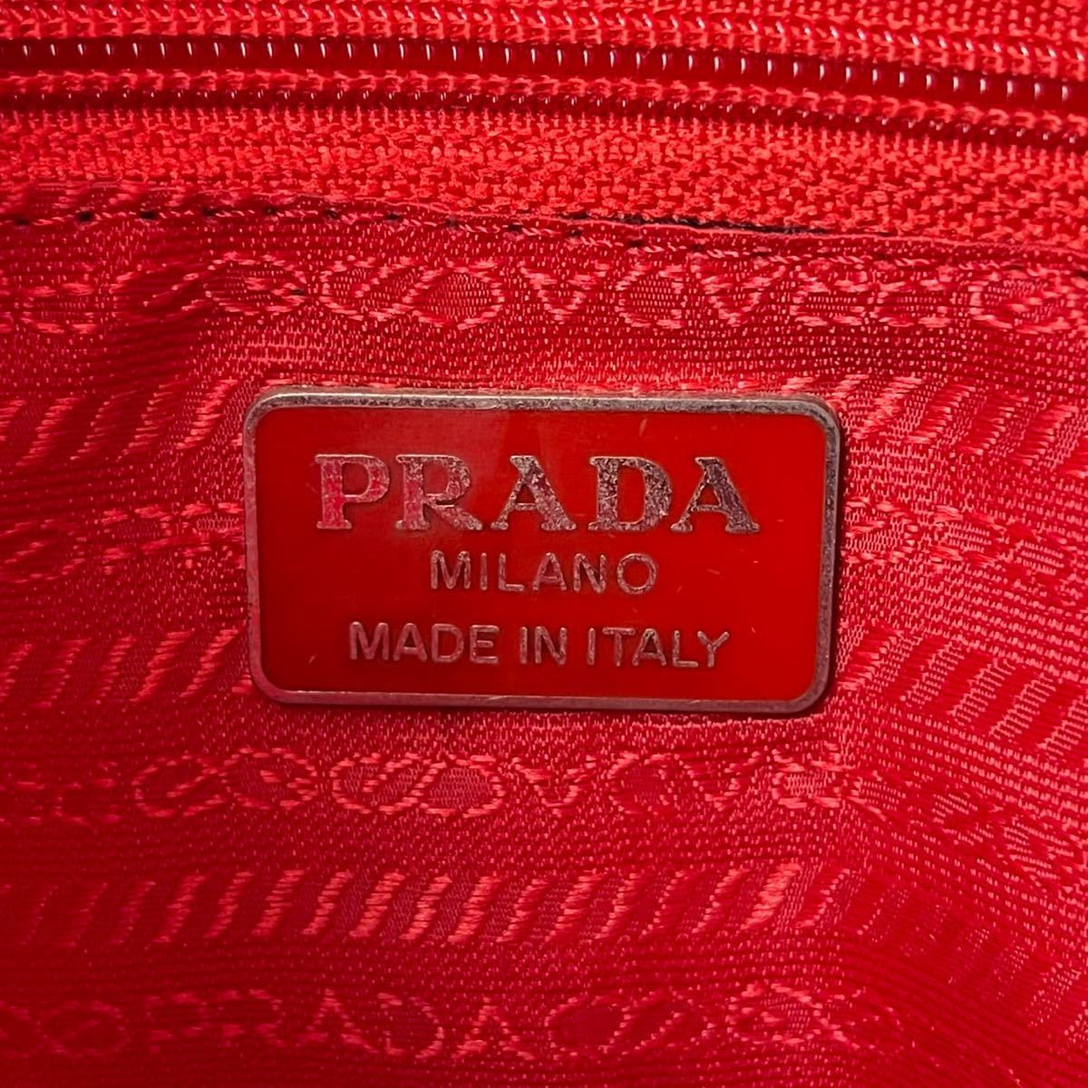 1円～ 美品 PRADA プラダ ナイロン テスート ショルダーバッグ 